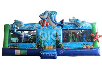 Ocean inflatable playground